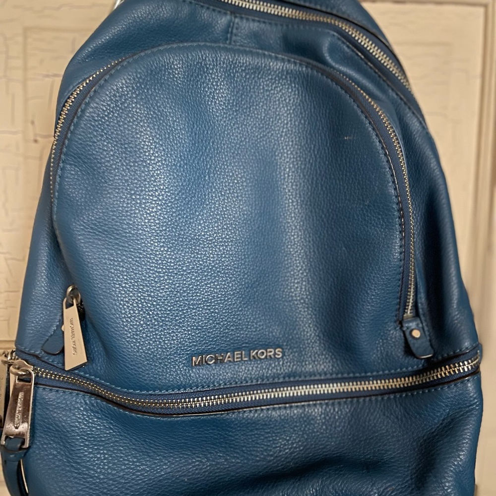 Michael Kors backpack dark teal